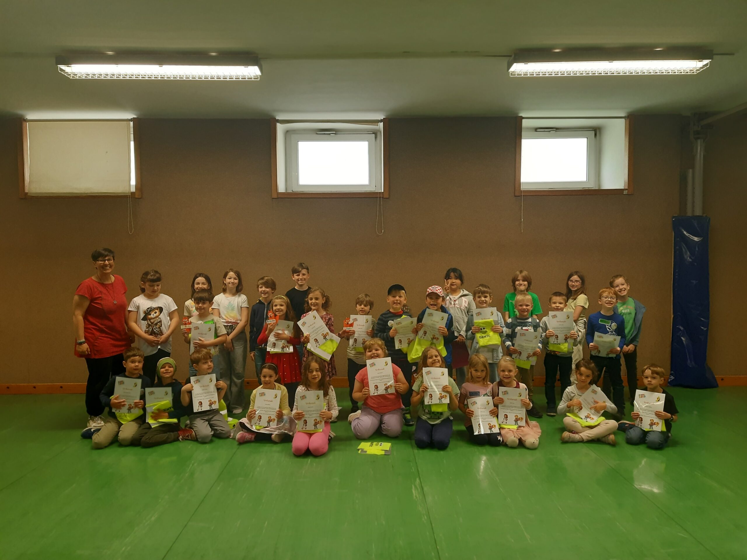 Schulneulinge zu Besuch