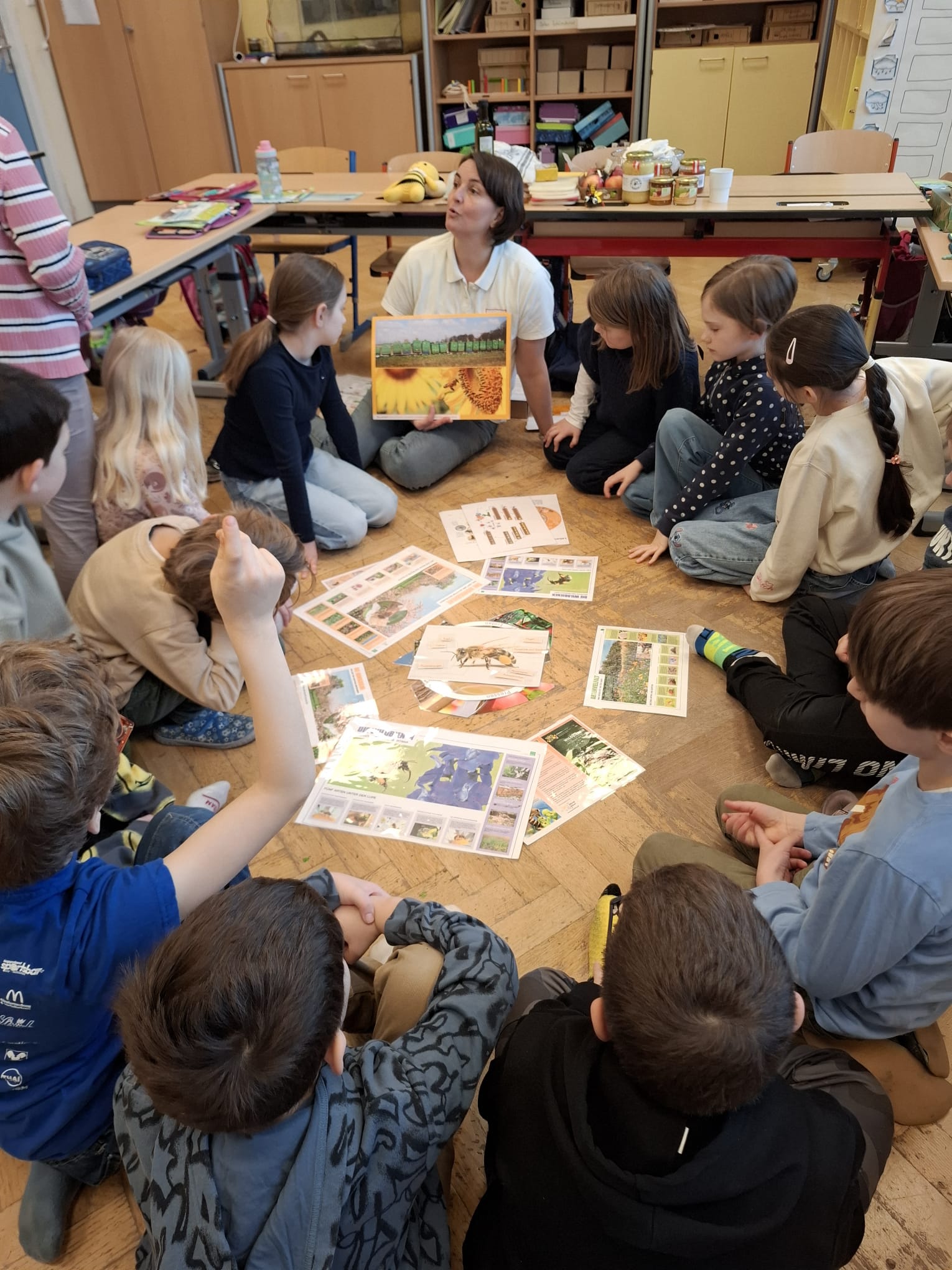 Bienenseminar in der 2a