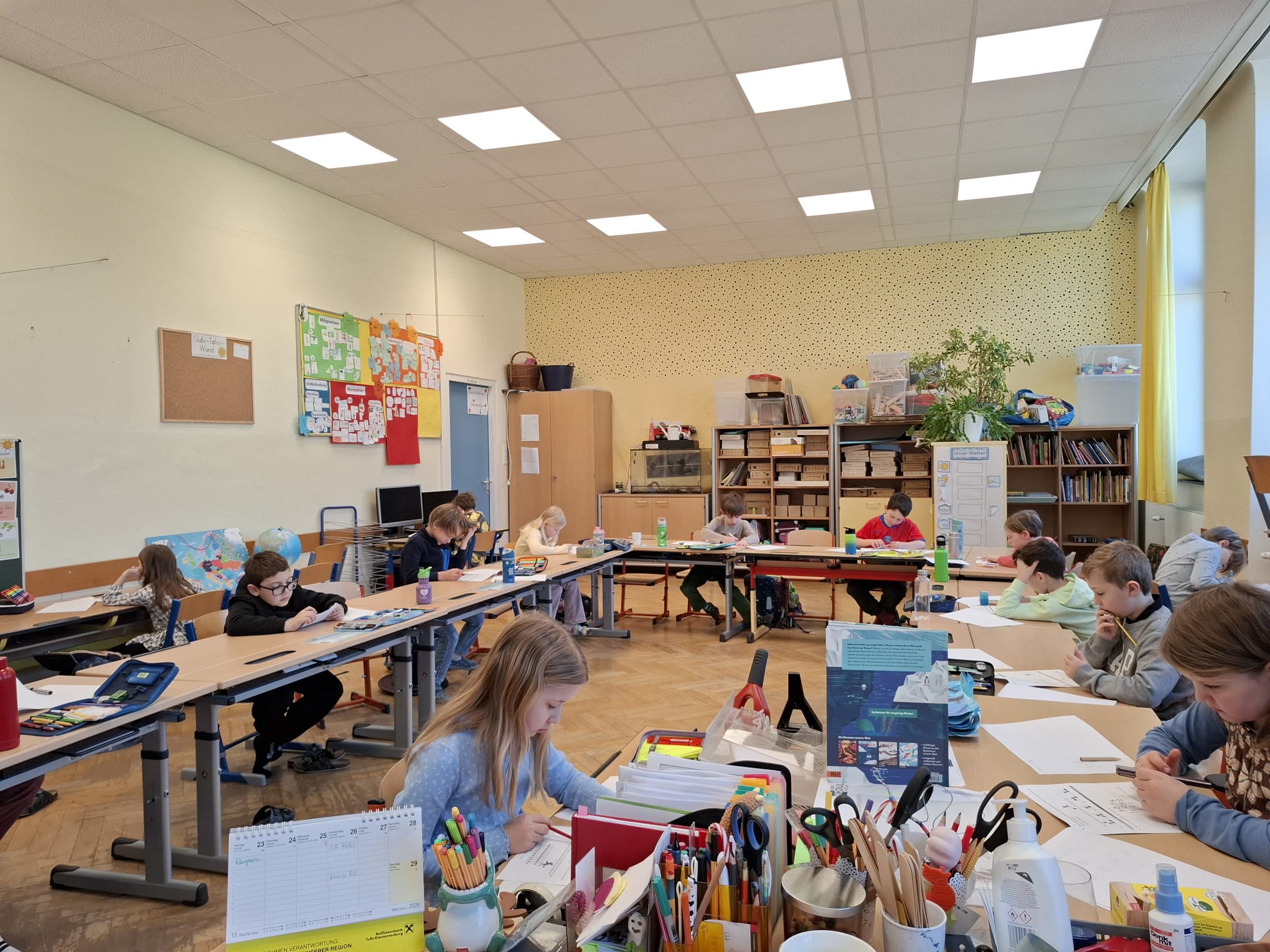 Känguru der Mathematik in der 2a