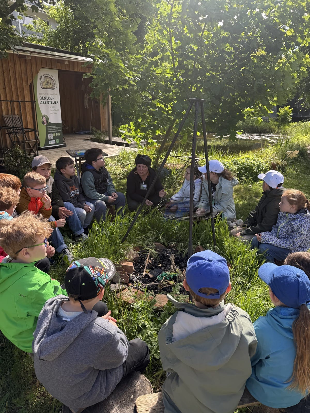 Kräuterworkshop der 3a