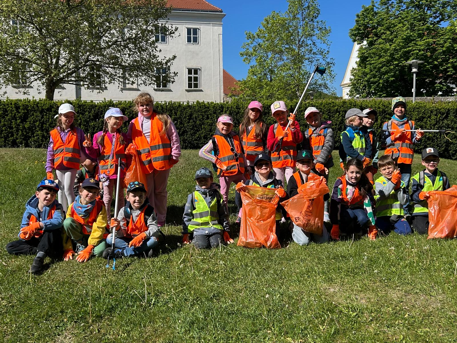 Müllsammeln mit der 1a