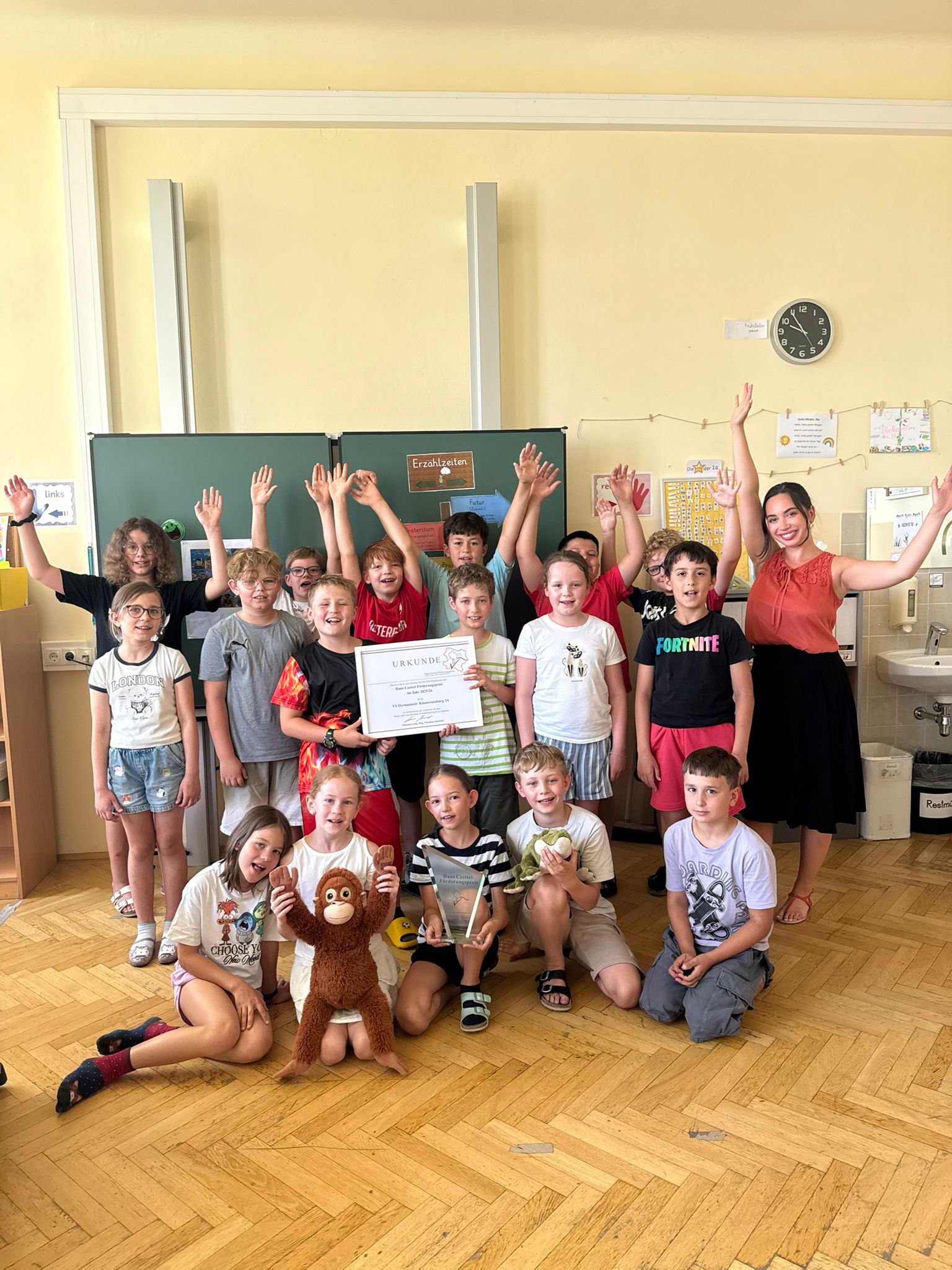 Hans-Czettel-Förderpreis 2026 für die 3a Klasse